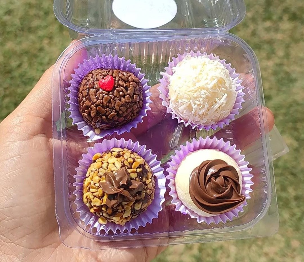 Brigadeiros tradicionais e gourmet